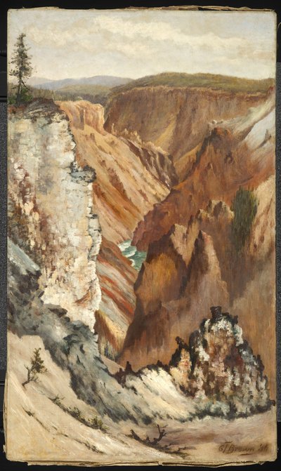 ヨセミテバレーの眺め、1886 作： Grafton Tyler Brown