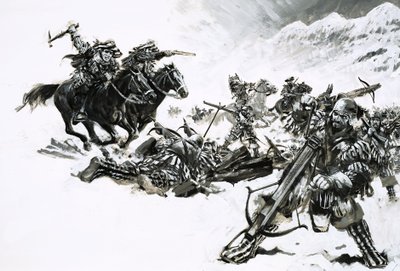 ジョヴァンニ・デ・メディチは、ブラックバンドとして知られる殺人軍団を率いていた。 作： グラハム・コトン