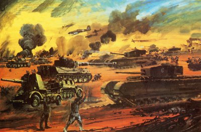 エル・アラメインの戦い 作： グラハム・コトン