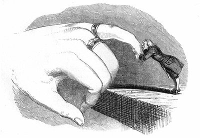 ジョナサン・スウィフト著『ガリバー旅行記』の挿絵 作： Grandville (1803 47)