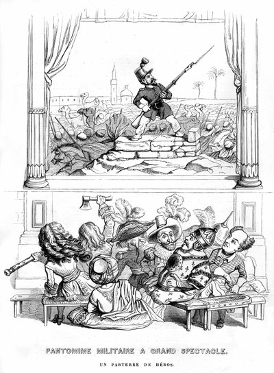 アンリ・フルニエによる小説『Un Autre Monde』の挿絵 作： Grandville (1803 47)