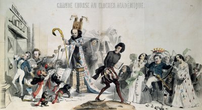 アカデミック・ベルタワーへの素晴らしいレース 作： Grandville