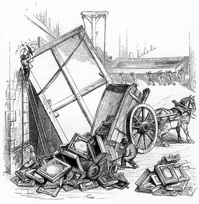 アンリ・フルニエによる小説『Un Autre Monde』の挿絵 作： Grandville (1803 47)