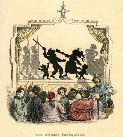 アンリ・フルニエによる小説『Un Autre Monde』の挿絵 作： Grandville (1803 47)