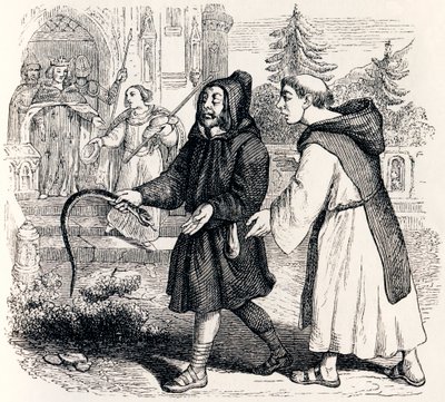 羊飼いと王様（Le berger et le roi） - La Fontaineの寓話 作： Grandville