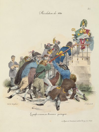 1830年の革命 作： Grandville 1803 47 after Grandville 1803 47 after
