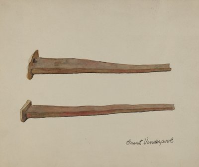 手作り釘 作： Grant Vanderpool