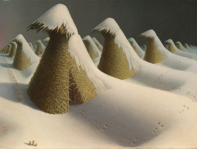 1940-41年1月 作： Grant Wood