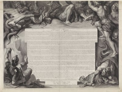 フランス王ルイ 14 世の寓意的な騎馬肖像 作： Gérard Edelinck