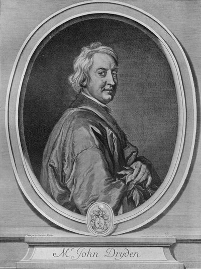 ジョンドライデン、c1700 作： Gérard Edelinck