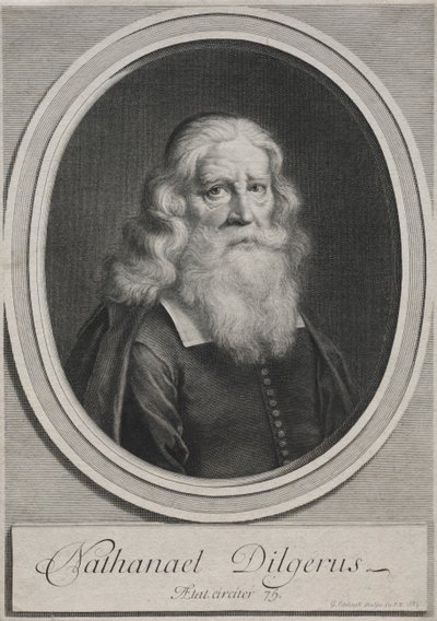ナタナエルディルゲルス、ダンジグ大臣、1683年。 作： Gérard Edelinck