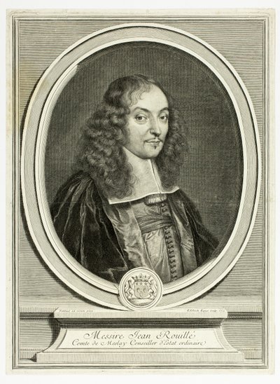 メスレー伯ジャン・ルイユ卿 作： Gérard Edelinck
