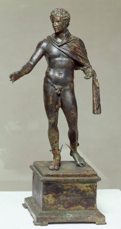 マディアの水中発掘中に発見されたエルメス、紀元前100年頃（ブロンズ） 作： Greek