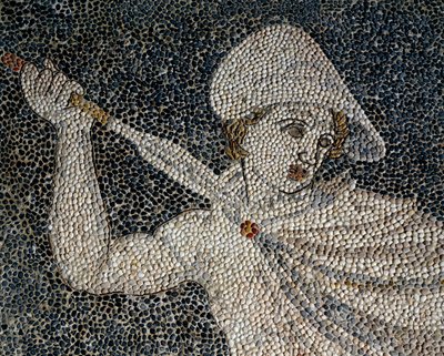 獅子狩りをするアレクサンダー大王とヘパイスティオン、詳細、紀元前320年頃 作： Greek School