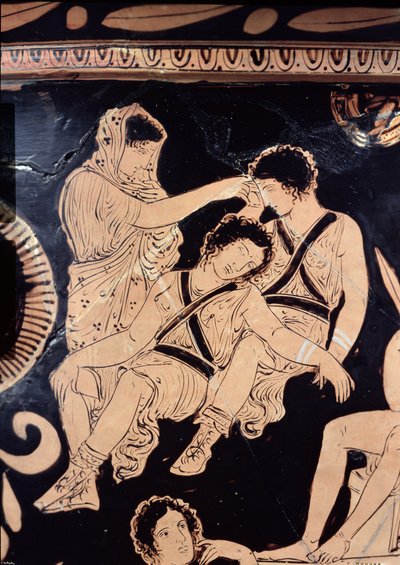 プーリアのエウメニデスの画家、紀元前380年頃（陶器）（詳細） 作： Greek School