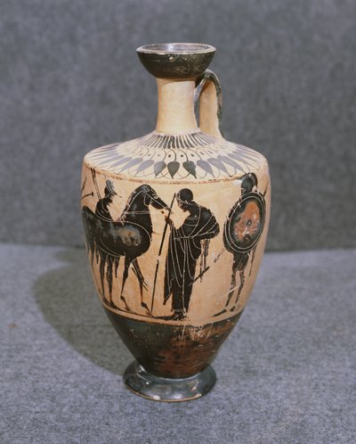 Lekythos、Vibo Valentia（セラミック） 作： Greek School