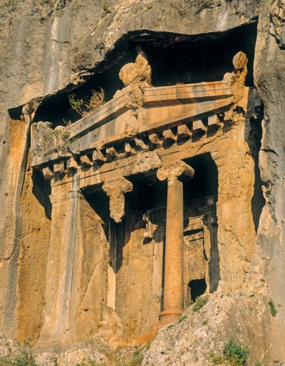 リュキアの岩の墓 作： Greek School