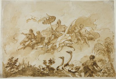 アフリカの寓意 作： Gregorio Guglielmi
