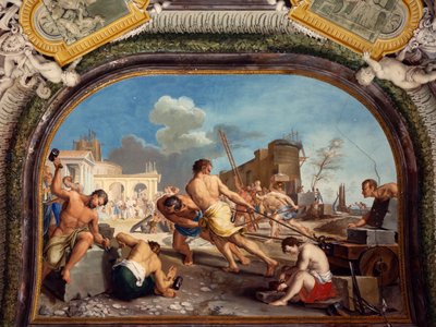 ペーザロの財団、詳細 作： Gregorio Lazzarini