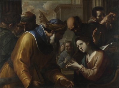 医師と争うキリスト、1660年代 作： Gregorio Preti