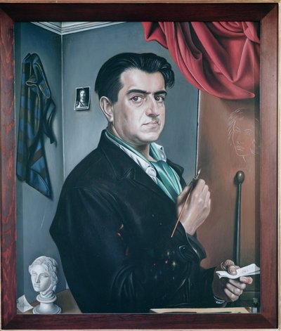 自画像 作： Gregorio Sciltian