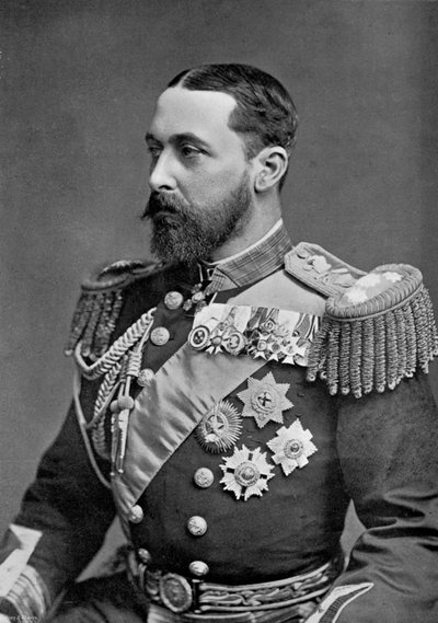 艦隊の提督、サクセコーブルクゴータ公爵、1896年 作： Gregory and Co