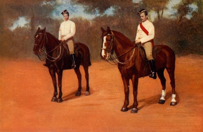 「騎馬歩兵」、1901年。 作： Gregory and Co