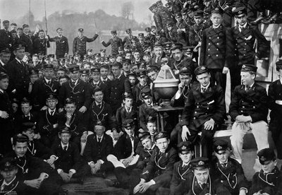 HMSブリタニア、ダートマス、デボン、1895年1896年の船上の海軍士官候補生 作： Gregory and Co