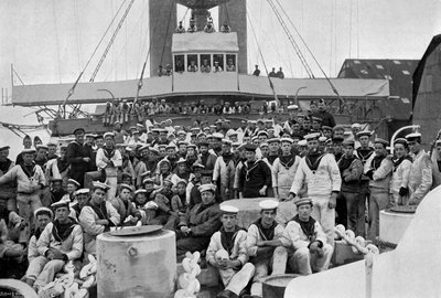 HMSロイヤルソブリン、1895年の予告編 作： Gregory and Co