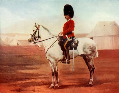「第二竜騎兵隊曹長。 ロイヤル・スコッツ・グレイズ、1900年。 作： Gregory and Co