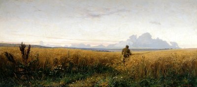 ライ麦畑の小道、1881 作： Grigori Grigorievich Mjasoedov