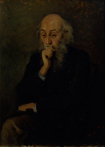 芸術家ニコライ・ゲの肖像 1831-1894 作： Grigori Grigoryevich Myasoedov