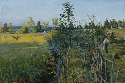 夏の日 作： Gudmund Stenersen