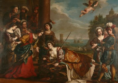 ディドの死 作： Guercino (1591 1666) (after)
