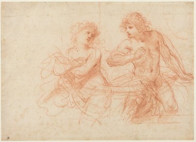 アムノンとタマル 作： Guercino (1591-1666)