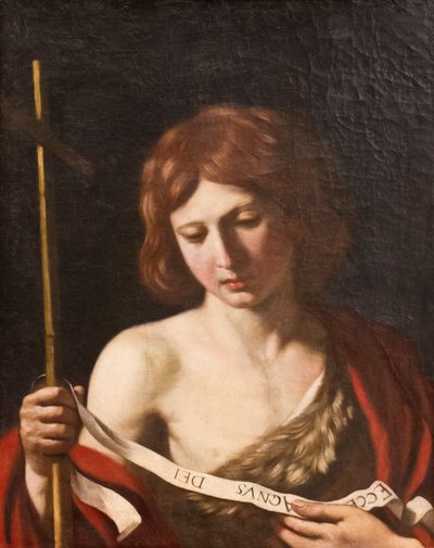 洗礼者聖ヨハネ 作： Guercino (1591 1666)