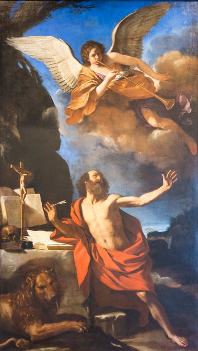 聖ヒエロニムスのビジョン 作： Guercino (1591 1666)
