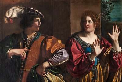 アムノンとタマル 作： Guercino