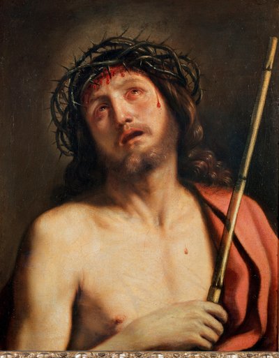 エックセ・ホモ」ジョヴァンニ・フランチェスコ・バルビエリ・ゲルチン（イル・グェルチーノ）（1591-1666）の絵画 1618年 ローマ、コルシーニ美術館周辺 作： Guercino