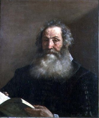 老人の肖像 作： Guercino