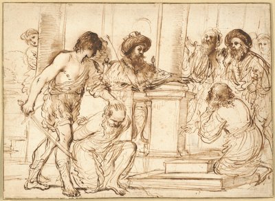 デイモンとピシアス 作： Guercino