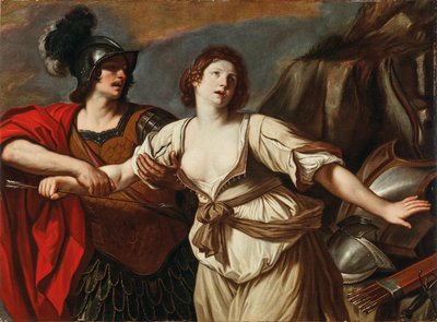 リナルドとアルミーダ。 作： Guercino