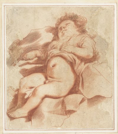 眠っている子供の研究 作： Guercino