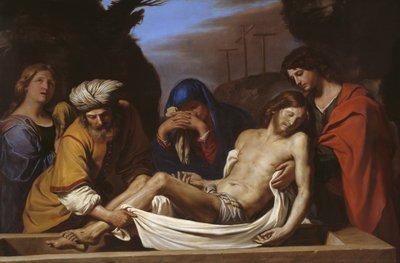 墓、1656年頃 作： Guercino