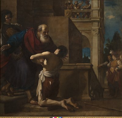 放蕩息子の帰還、1617年 作： Guercino