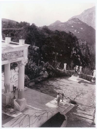 カプリ島のオスカー・ワイルドの家（写真） 作： グリエルモ（1852-1930）プルショウ