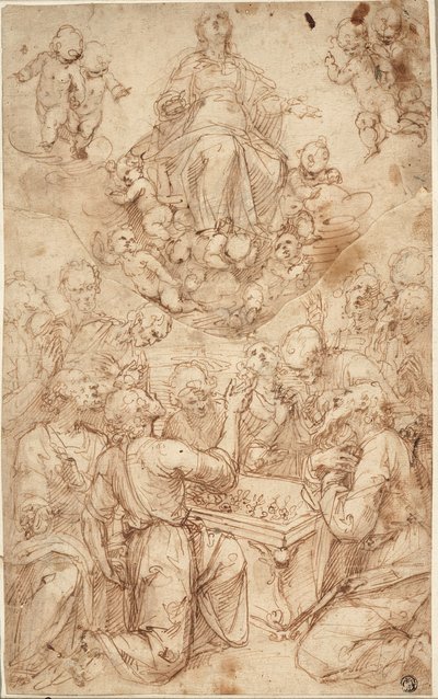 聖母被昇天 作： Guglielmo Caccia