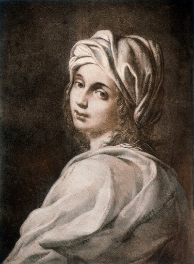 Percy Bysshe Shelley (1792-1822)が書いた悲劇「The Cenci」の登場人物、Beatrice Cenciの肖像。 作： Guido (manner of) Reni