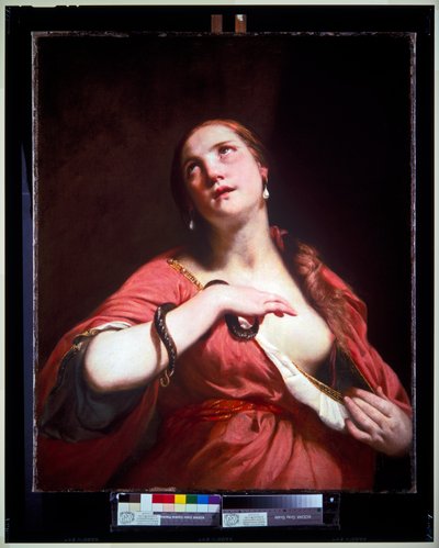 クレオパトラ 作： Guido Cagnacci
