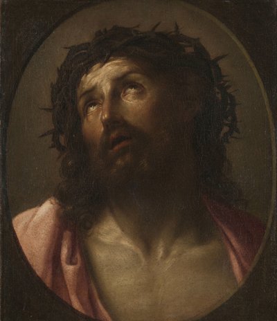 悲しみの男 作： Guido Reni (follower of)
